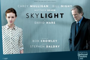 Skylight Starring Bill Nighly and Carey Mulligan at The Atkinson