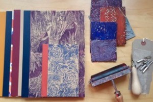 Printed Notebooks- An introduction to DIY block printing