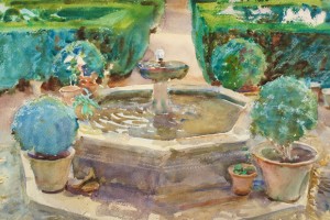 Generalife Gardens by John Singer Sargent