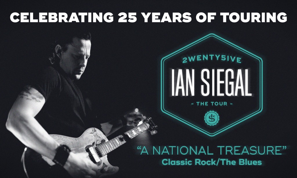 Ian Siegal Performs 25th Anniversary Tour and Retrospective Collection at The Atkinson