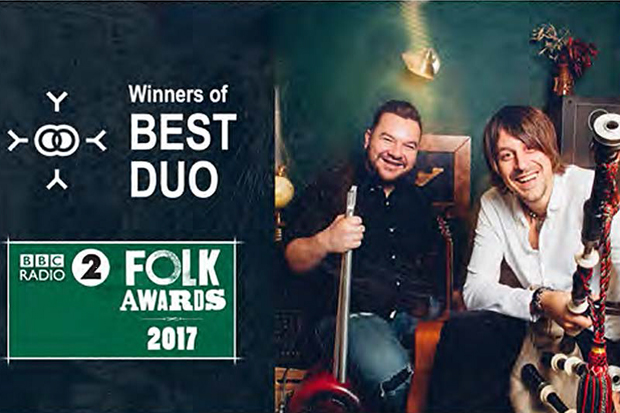 BBC Radio 2 Folk Award Winners Ross Ainslie & Ali Hutton to  Play The Atkinson, Southport