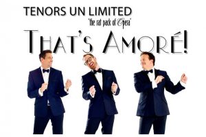 Tenors Unlimited new show “That’s Amoré”