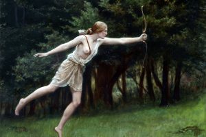 Artemis by John Collier (Object of the Month)