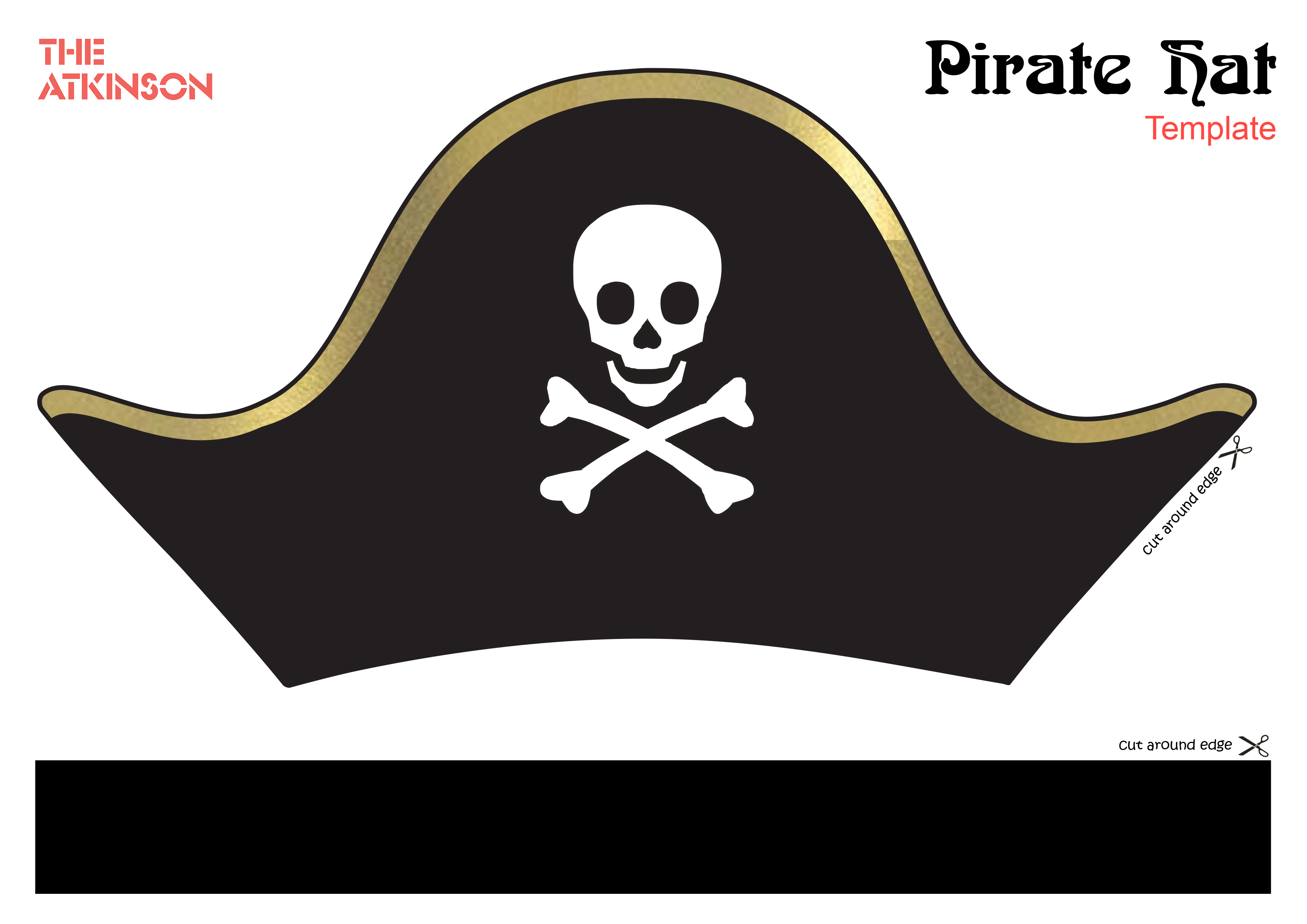 Pirate Hat Template Free Printable Xite salon