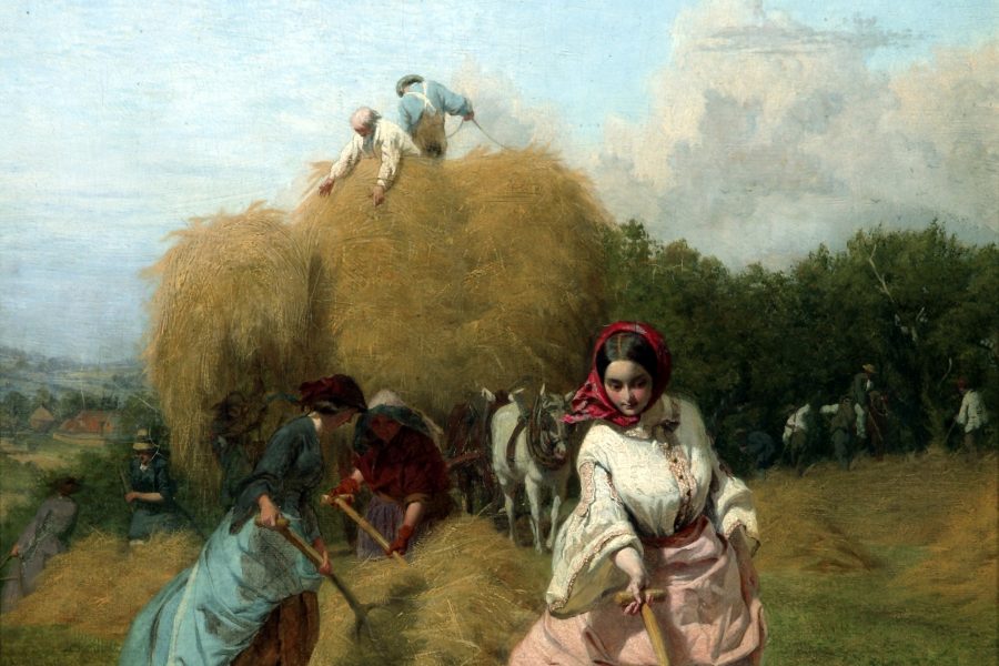 New Date – ‘The Barley Harvest’ (1859) by George Elgar Hicks