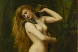 Lilith by John Collier - With Volunteer Louise